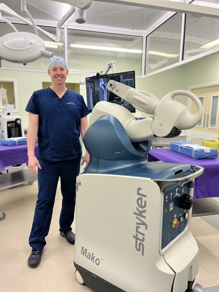 MAKO robotic-arm assisted joint replacement